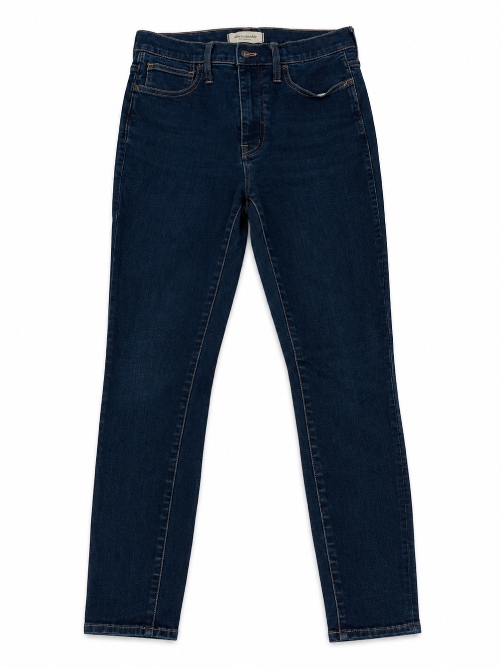 Madewell Deep Indigo High-Rise Skinny Jeans